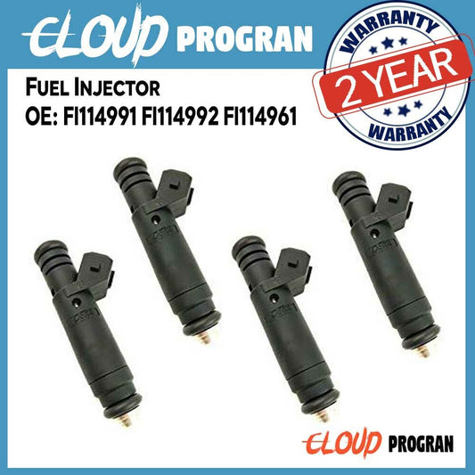 4Pcs Fuel Injector FI114991 for BMW GM for Mitsubishi for Ford for Chrysler for VW for Audi