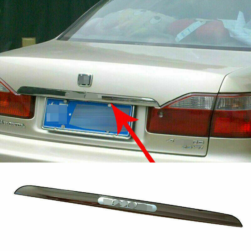 for Honda Accord 6th 1998-2002 Stainless Car Rear Door Trunk Moulding Cover Trim