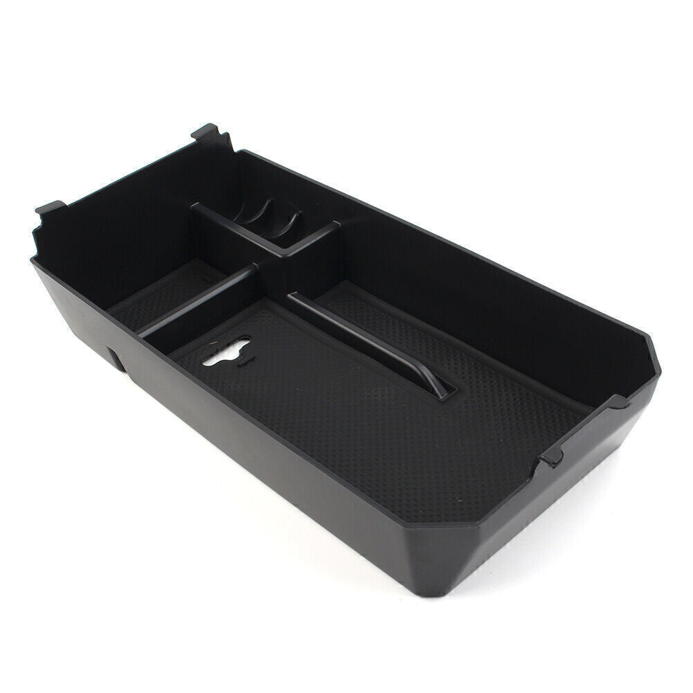 Armrest Storage Glove Box Center Console Bin Tray for Benz C GLC Class W205 Blk