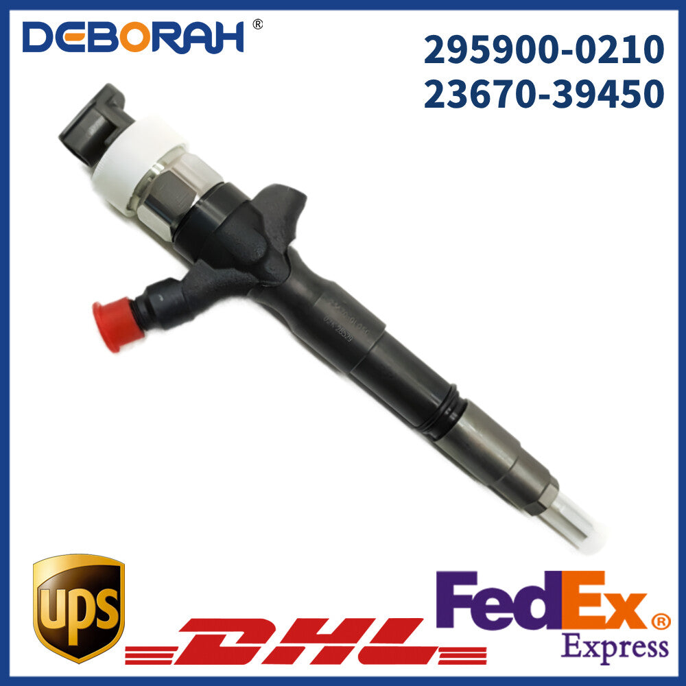 Diesel Fuel Common Rail Injector 295900-0210 23670-39450 for TOYOTA Hilux 2KD