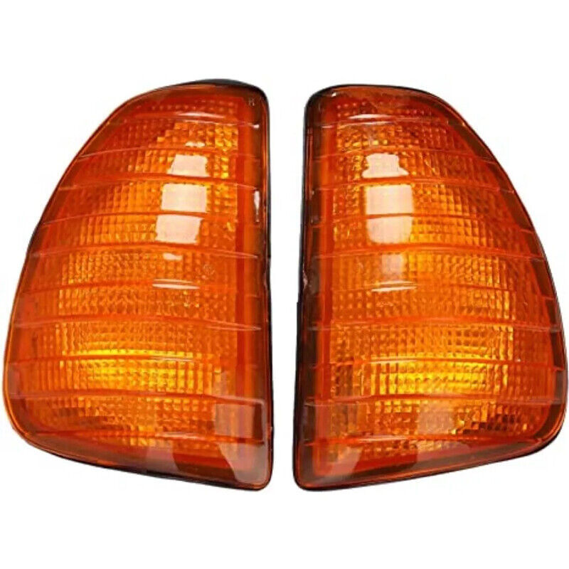 Yellow Front Turn Signal Corner Light Replace for Mercedes-Benz W123 1976-1984