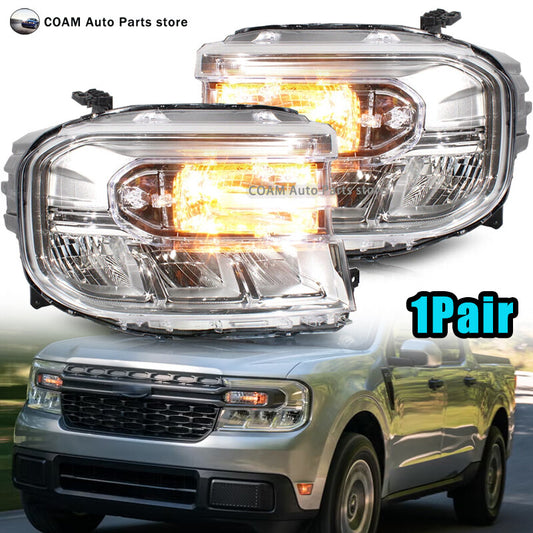 pair of headlight assemblies are available for the 2022-2024 for Ford Maverick left and right sides.