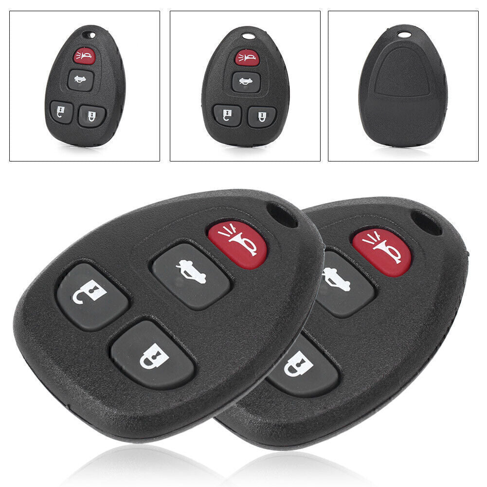 2x Keyless Entry Remote Key Fob for Chevrolet Cobalt 2005-2010 2006 07 KOBGTO4A