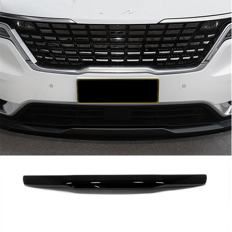 for Kia Carnival 2022-23 black Front Bottom Bumper Lid Molding Guard Cover Trim