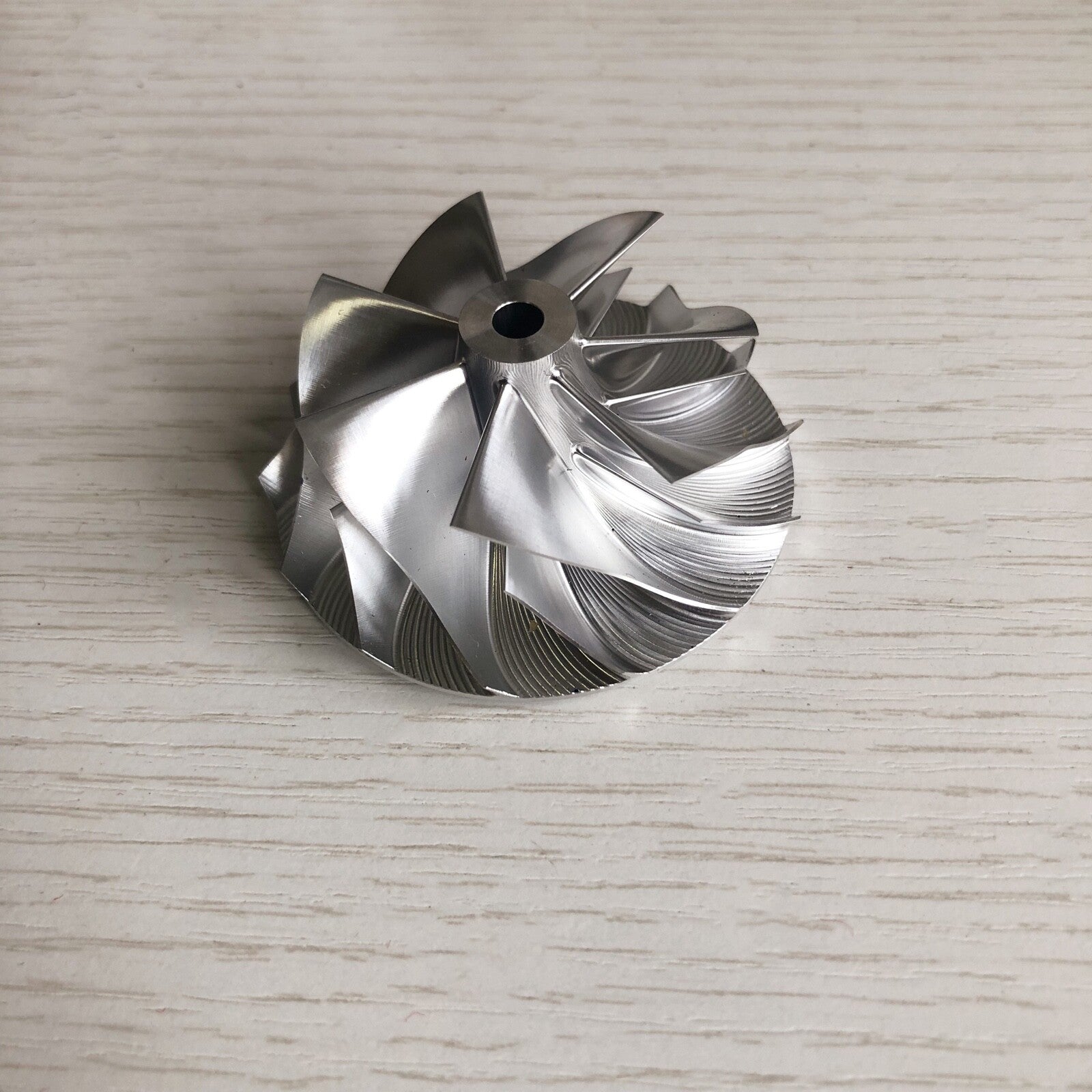 TD04HL 20T 49189-X 47.04/58.00mm 7+7 blades Turbo Billet Compressor Wheel