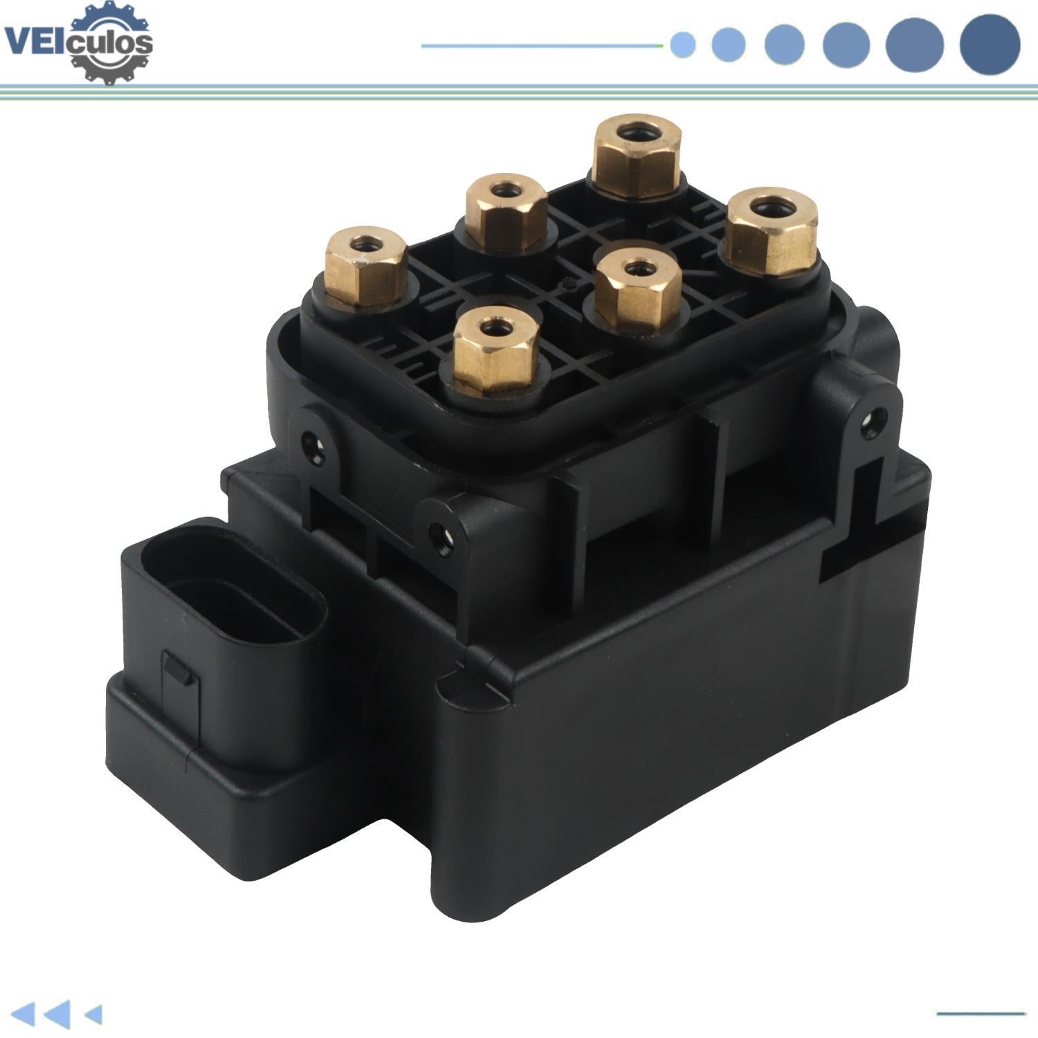 Air Suspension Solenoid Valve for Audi A6 A7 for A8 S8 RS8 4H 2011-2018 4H0616005C