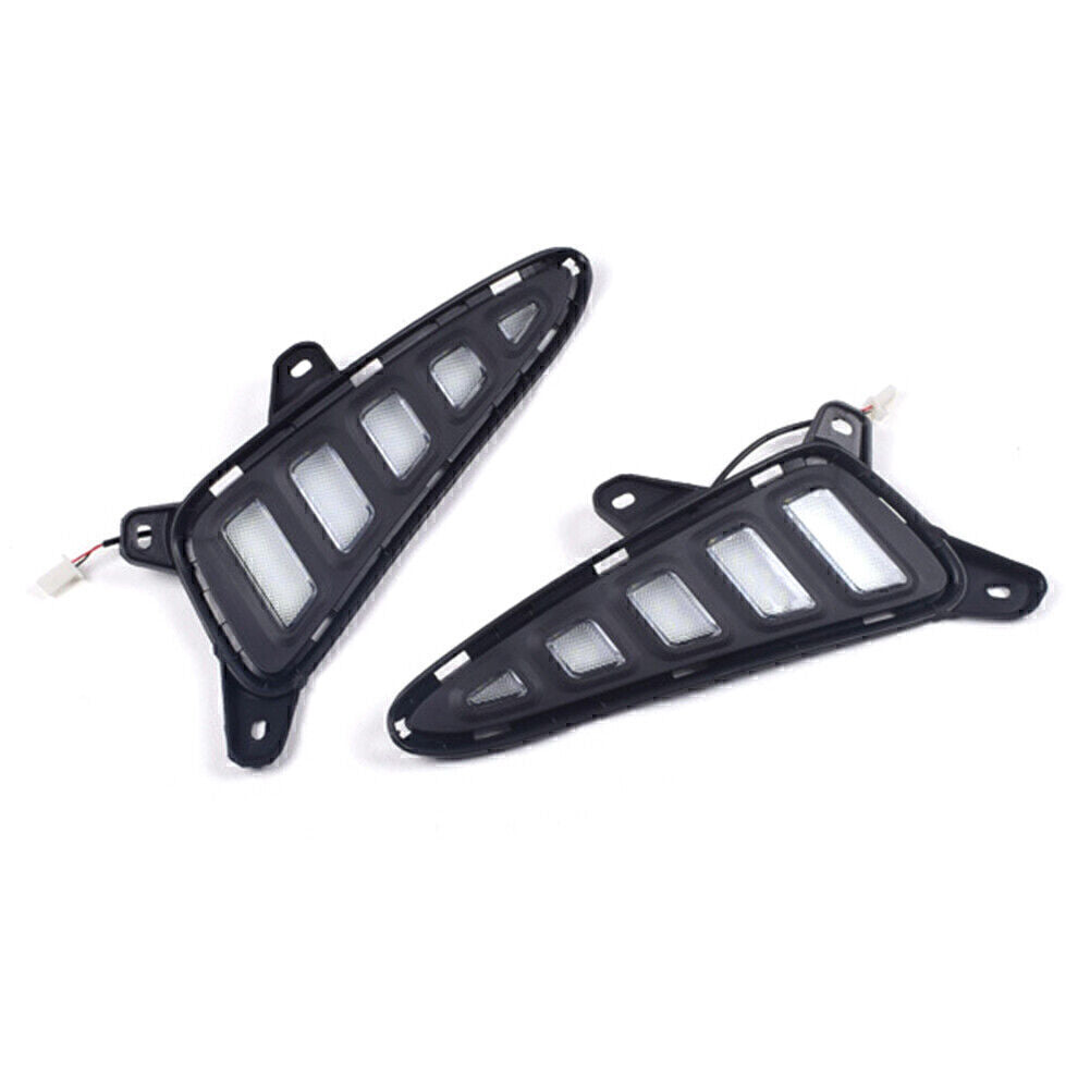 2x DRL Daytime Running Light Turn Signal Fog Lamp for Toyota CHR 2017 2018-2020
