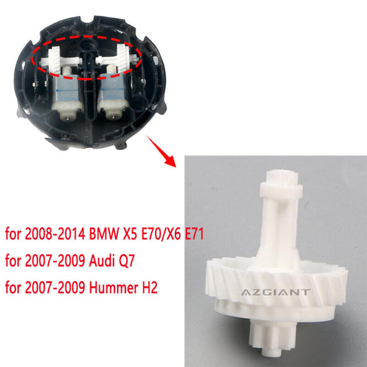 One-piece side mirror adjustment motor gear set suitable for 2007-2009 for Hummer H2