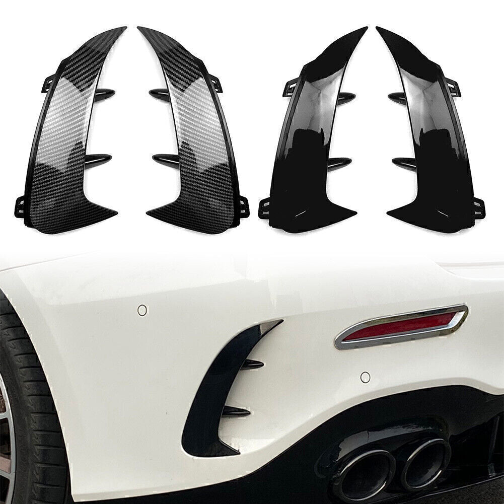 Rear bumper separator boiler Canard Air Vent Fit for Benz A-Class W177 A200 18-22