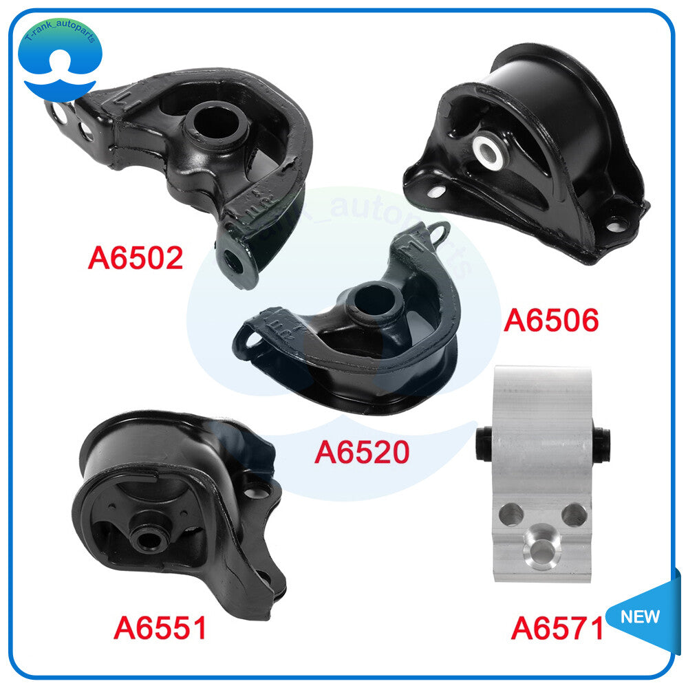 5pcs Engine Motor  Trans Mount Set For 1994-2001 for Acura Integra 1.8L Auto Trans