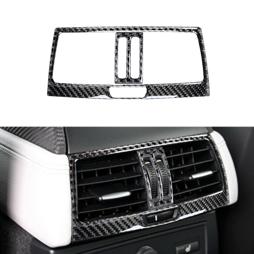 Carbon fiber rear vent outlet for BMW X5 E70 X6 E71 2008-13 type C