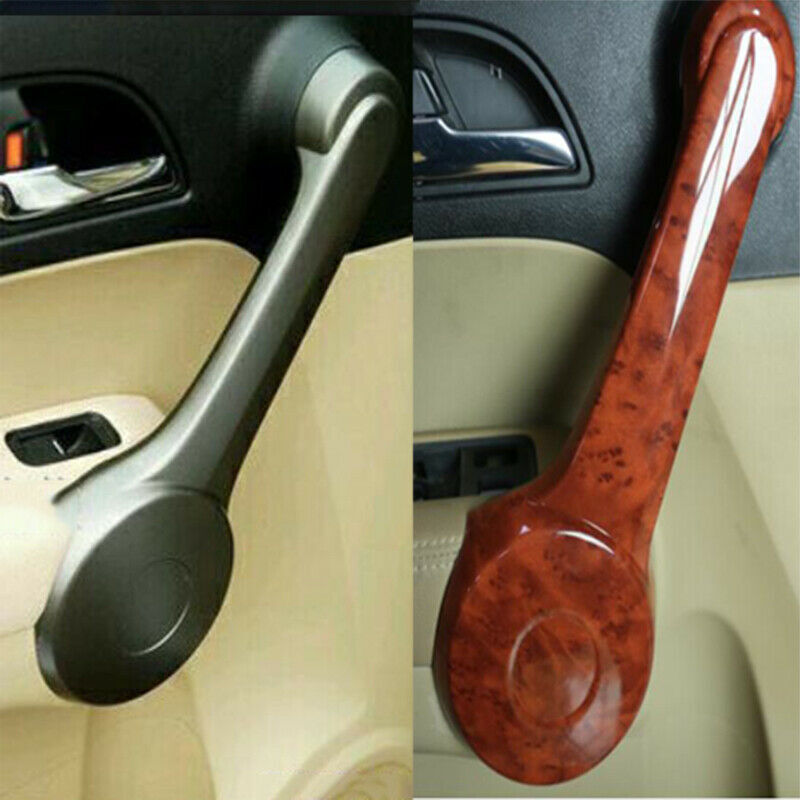 for Honda CR-V 2007-2011 Peach Wood ABS Inner Door Armrest Moulding Trim Covers
