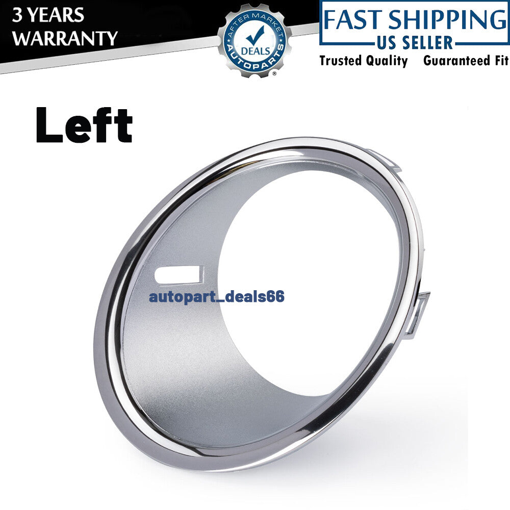 Front Left Side Fog Light Trim Ring Cover for BMW for Mini Cooper R55 R56 R57 07-11