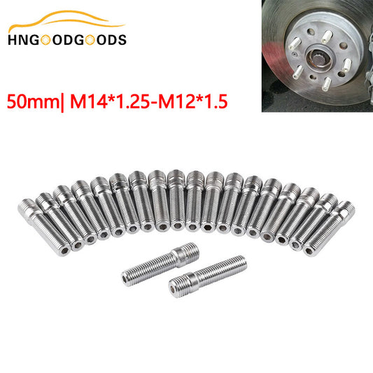 20¡ÁM141.25 to 12x1.5 extended wheel stud to high lug bolt screw adapter