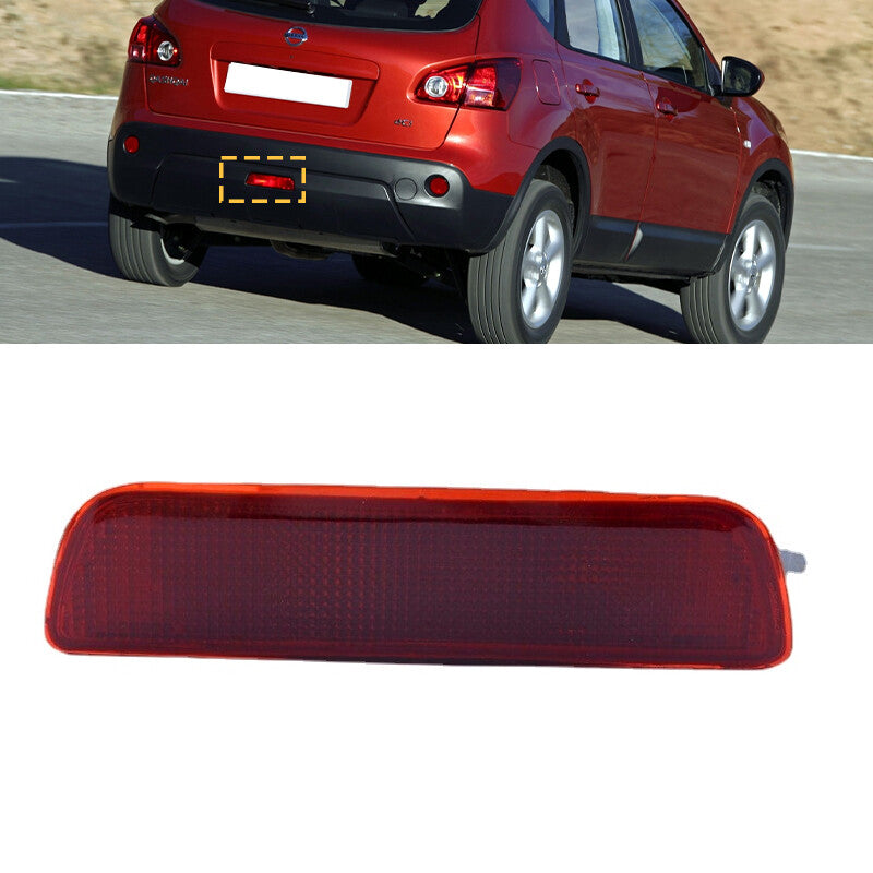 Rear Bumper Center Reverse Brake Reflector Lamp for Nissan QASHQAI 2007-2013