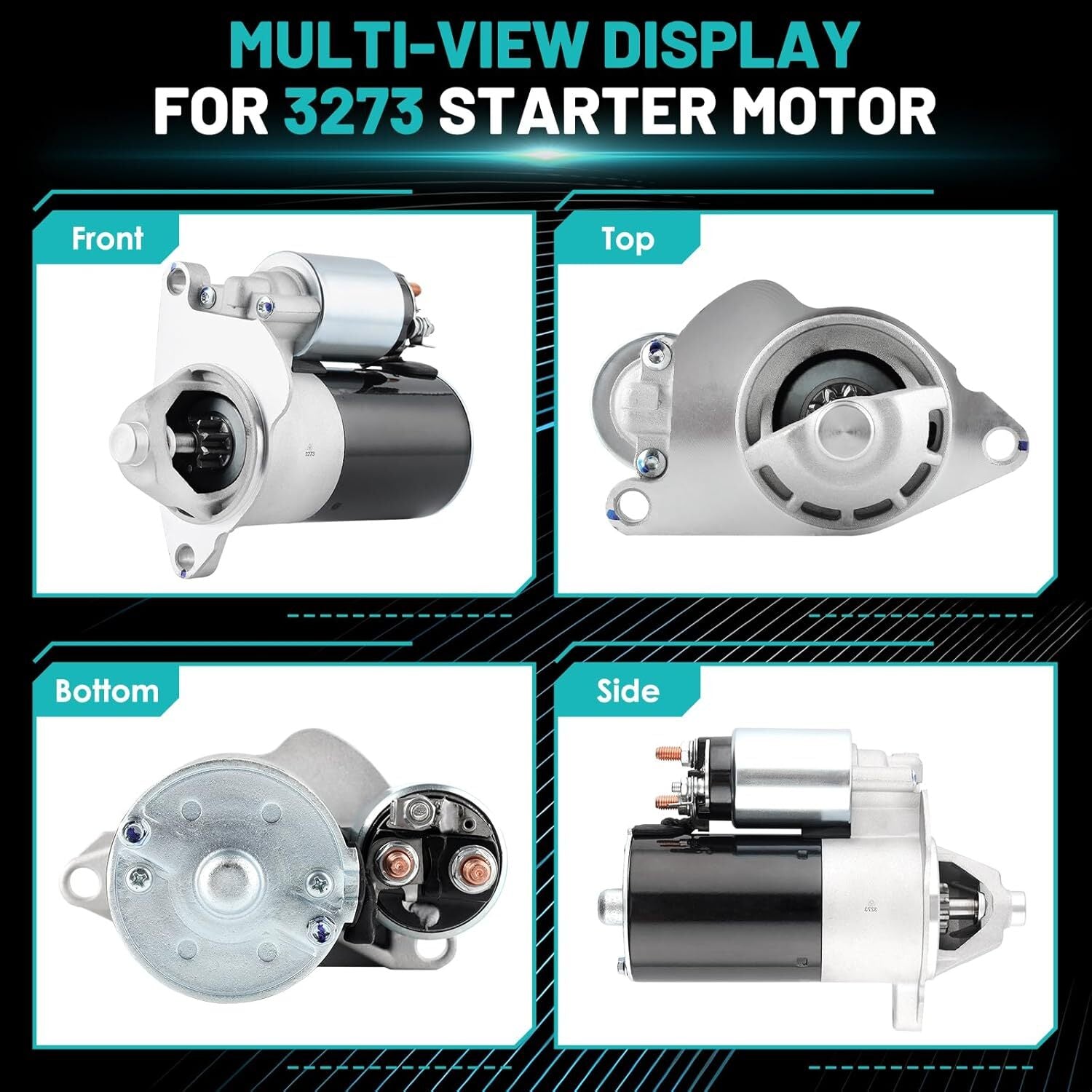 Starter for Ford Explorer 1997-2010 Ranger 1998-2011 4.0L V6 3273 4R3T-11000-AA