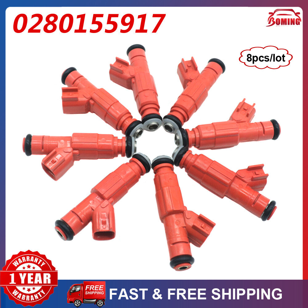 new 8-piece fuel injector kit for 2000-2004 for Ford Excursion 6.8L V10 0280155917