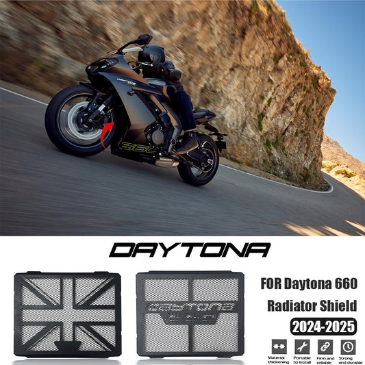 Motorcycle Radiator Guard Grille Cover Protector For Daytona 660 2024-2025 NEW