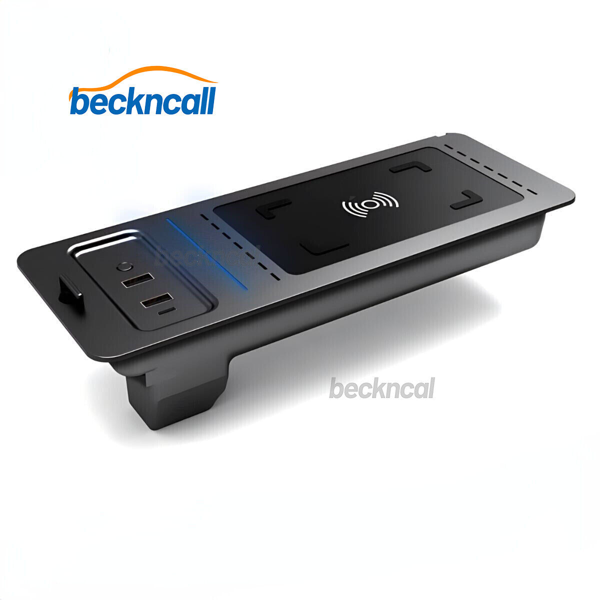 Car Wireless Phone Charger Fast Charging Mat Pad for FORD F150 2015-2020 Console