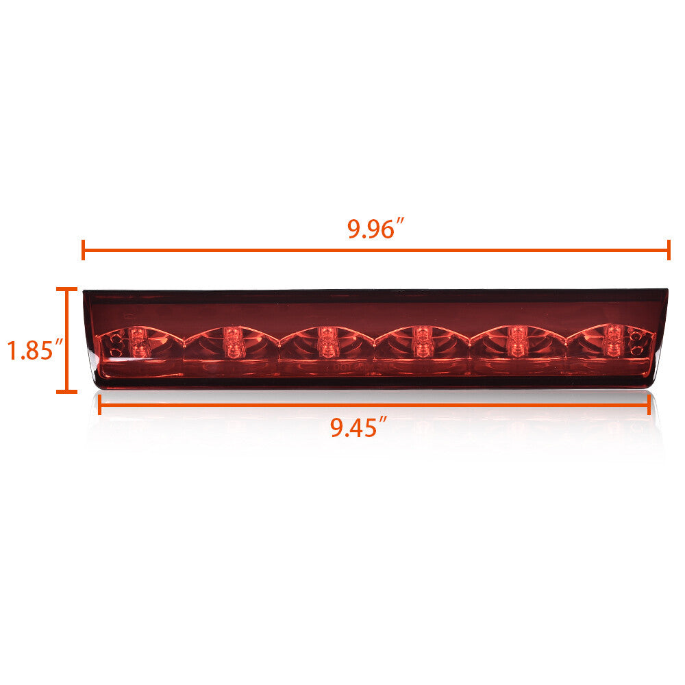 Suitable for truck hood 3rd brake light LED red lens ATC AT-LED-36R-02