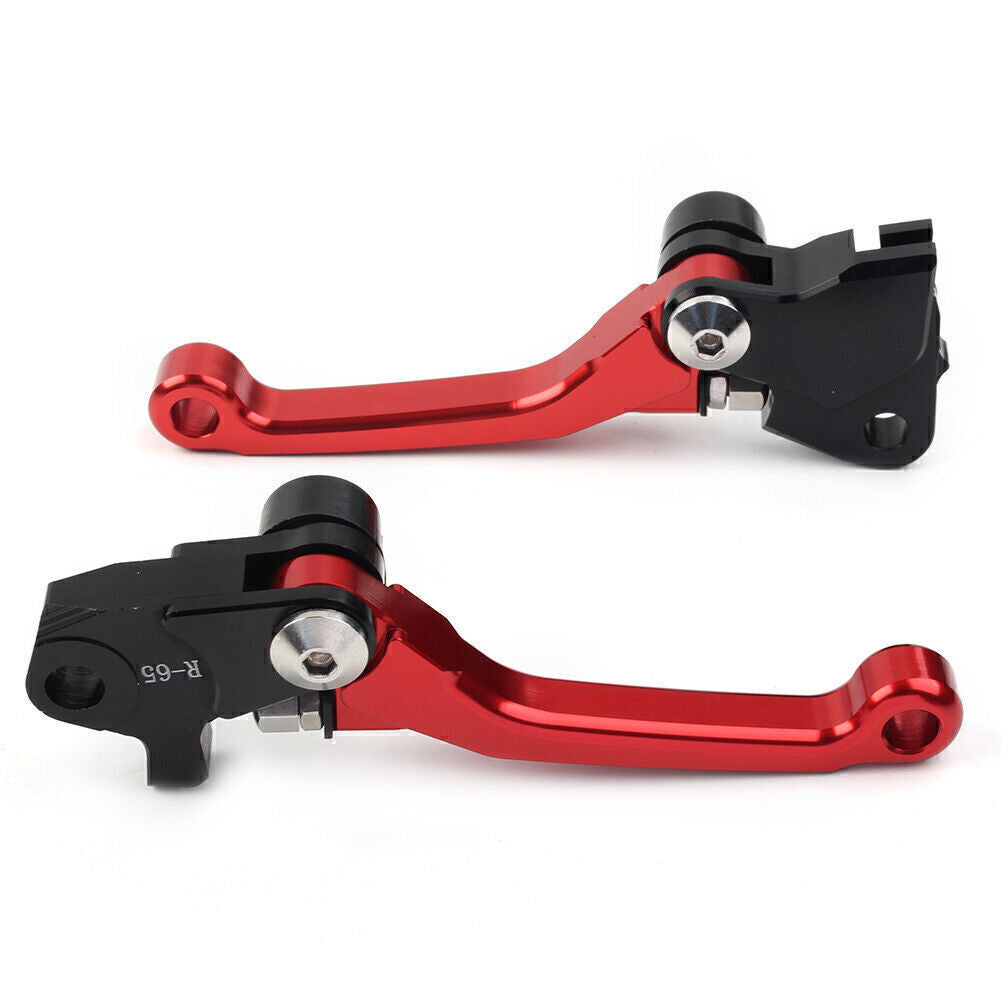 CNC Pivot Clutch Brake Levers Red Fit for YAMAHA YZ 250F YZ 426F YZ 450F 2009-2020