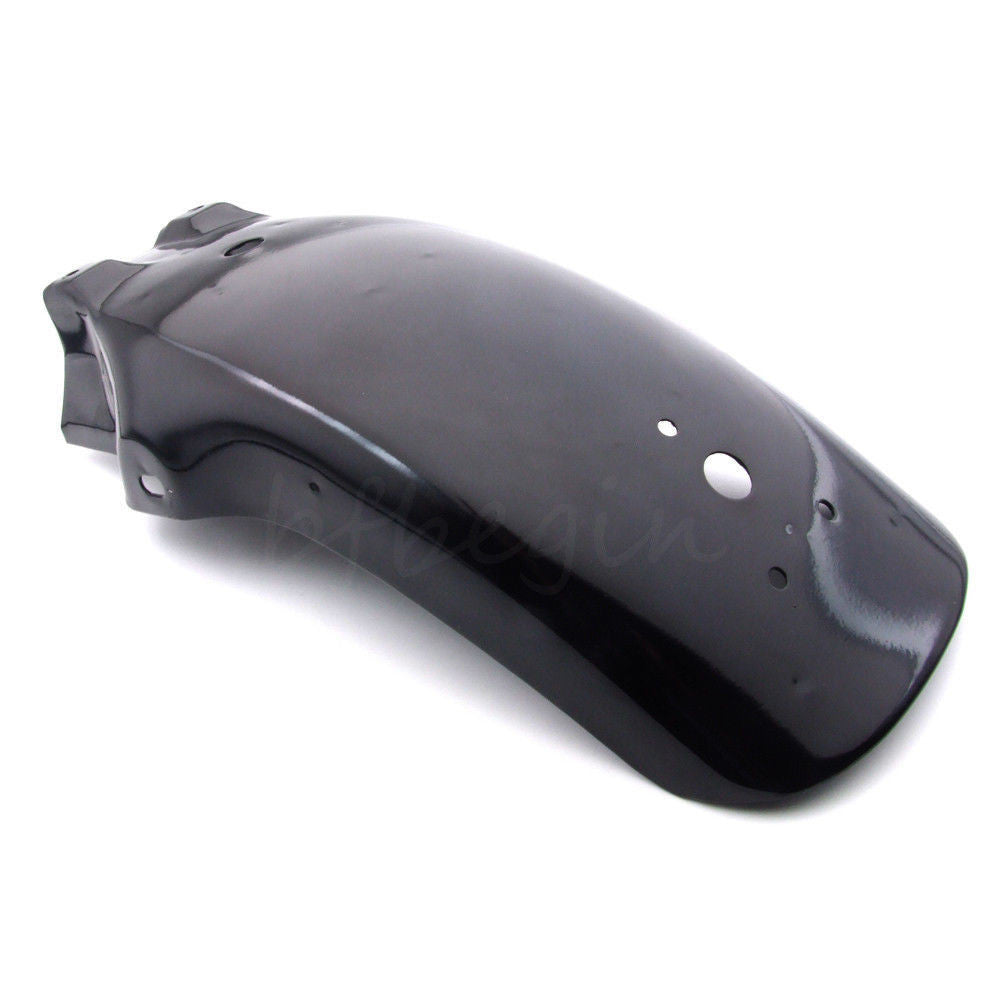 Motorcycle rear metal black fender fender suitable for Cruiser Chopper Cafe Racer for Honda