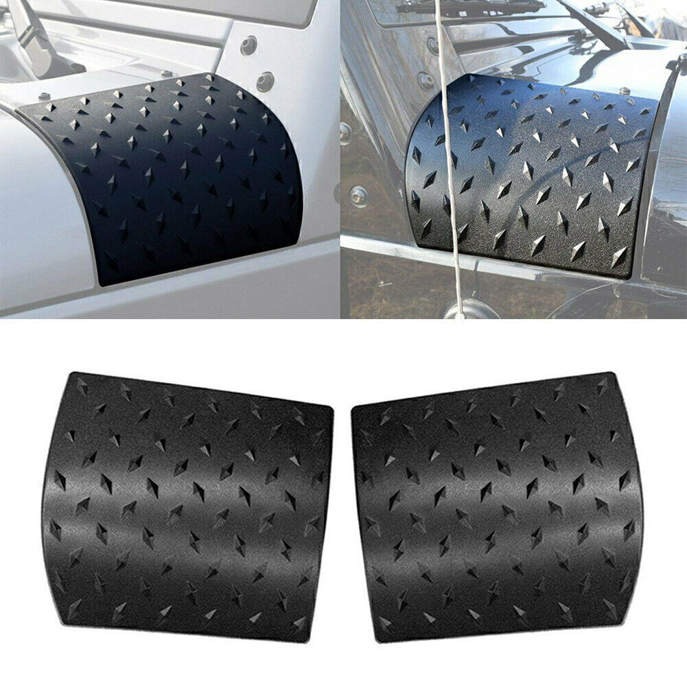Fit for Jeep for Wrangler JK 2007-17 2X Cowl Body Armor Cover Sport Exterior Accessories