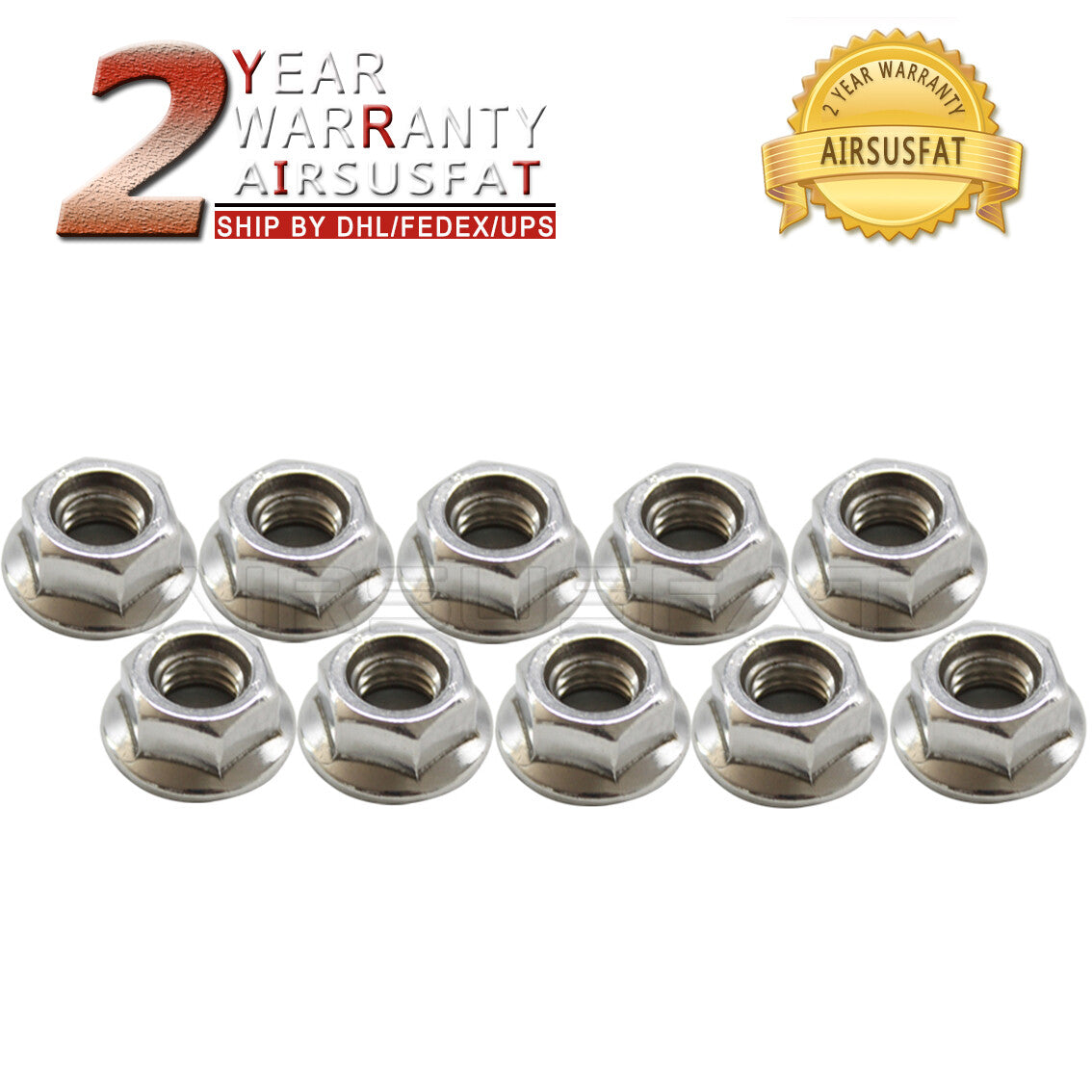 10pcs Front/Rear Air Suspension Shock Absorber Nuts for Mercedes W164 W220 W221