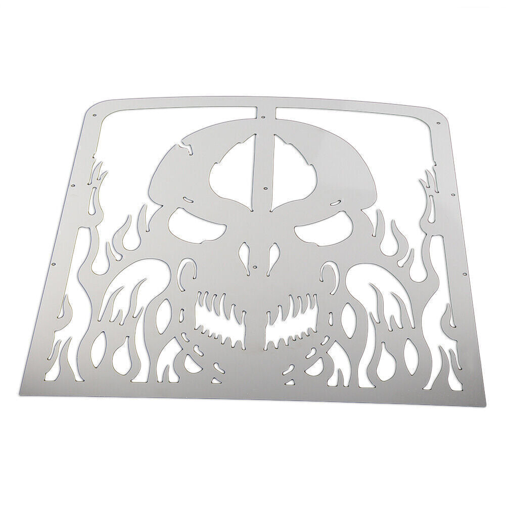Skull Style Radiator Grille Grill Guard Cover Fits for Yamaha Banshee YFZ350 87-2012