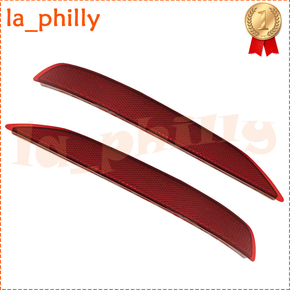 2x Rear Bumper Brake Light Reflector Left+Right for Chevrolet Equinox 2018-2020