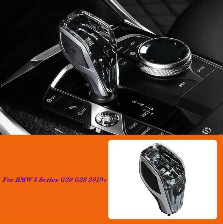 Fit for BMW 3 Series G20 G28 2019+ Crystal Style Interior Gear Shift Knob Cover