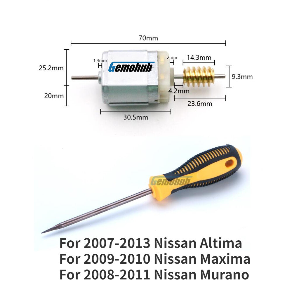 Steering Column Lock motor repair tools for Nissan Altima Maxima Murano