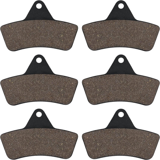 Front and Rear Brake Pads for Arctic Cat 400 500 250 300 2X4 4X4 1998 1999 2000