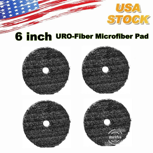 6-inch microfiber pad, random track polisher, 6-inch polishing pad, polishing pad