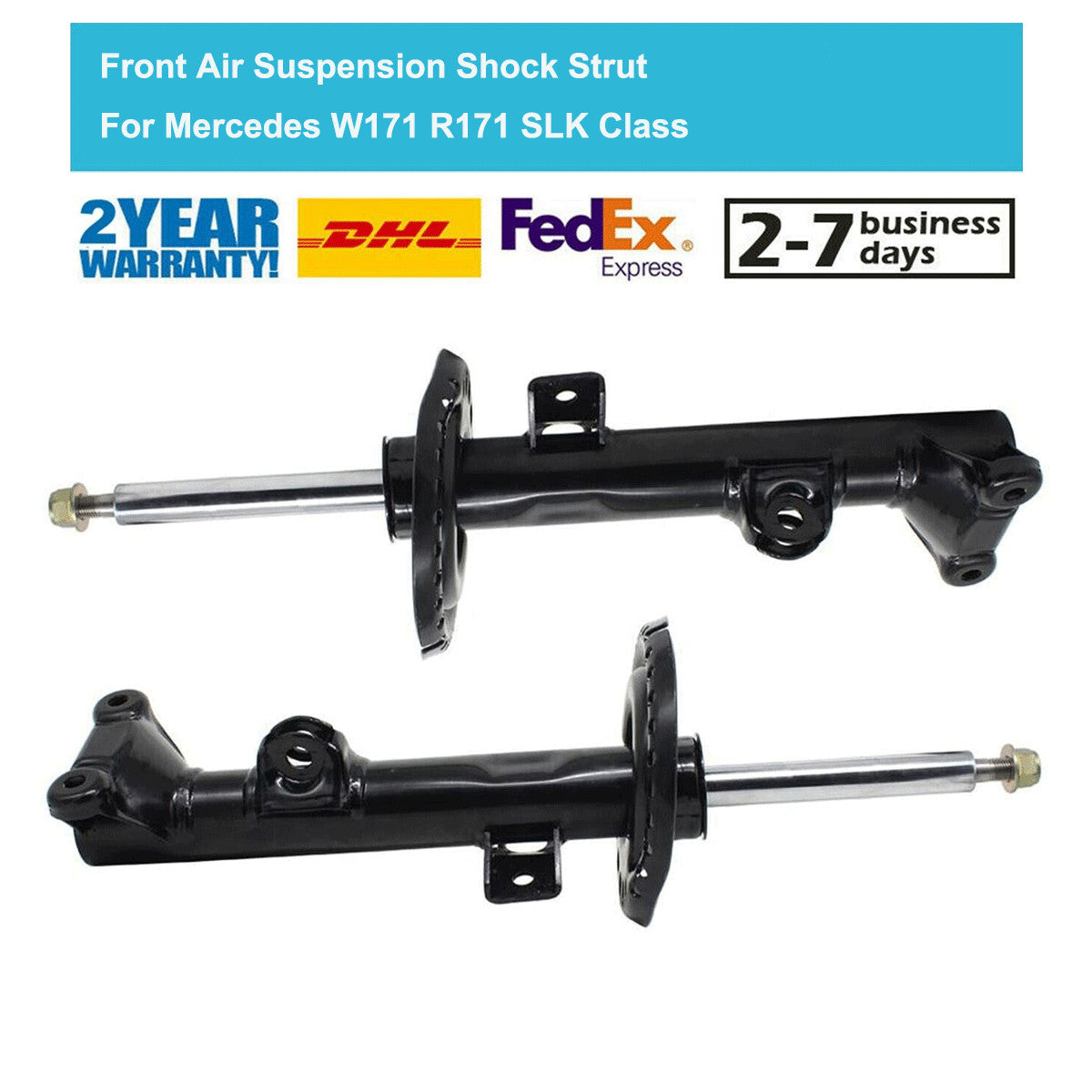 for Mercedes-Benz SLK Class W171 R171 2005-2011 2x Front Shock Absorber Struts