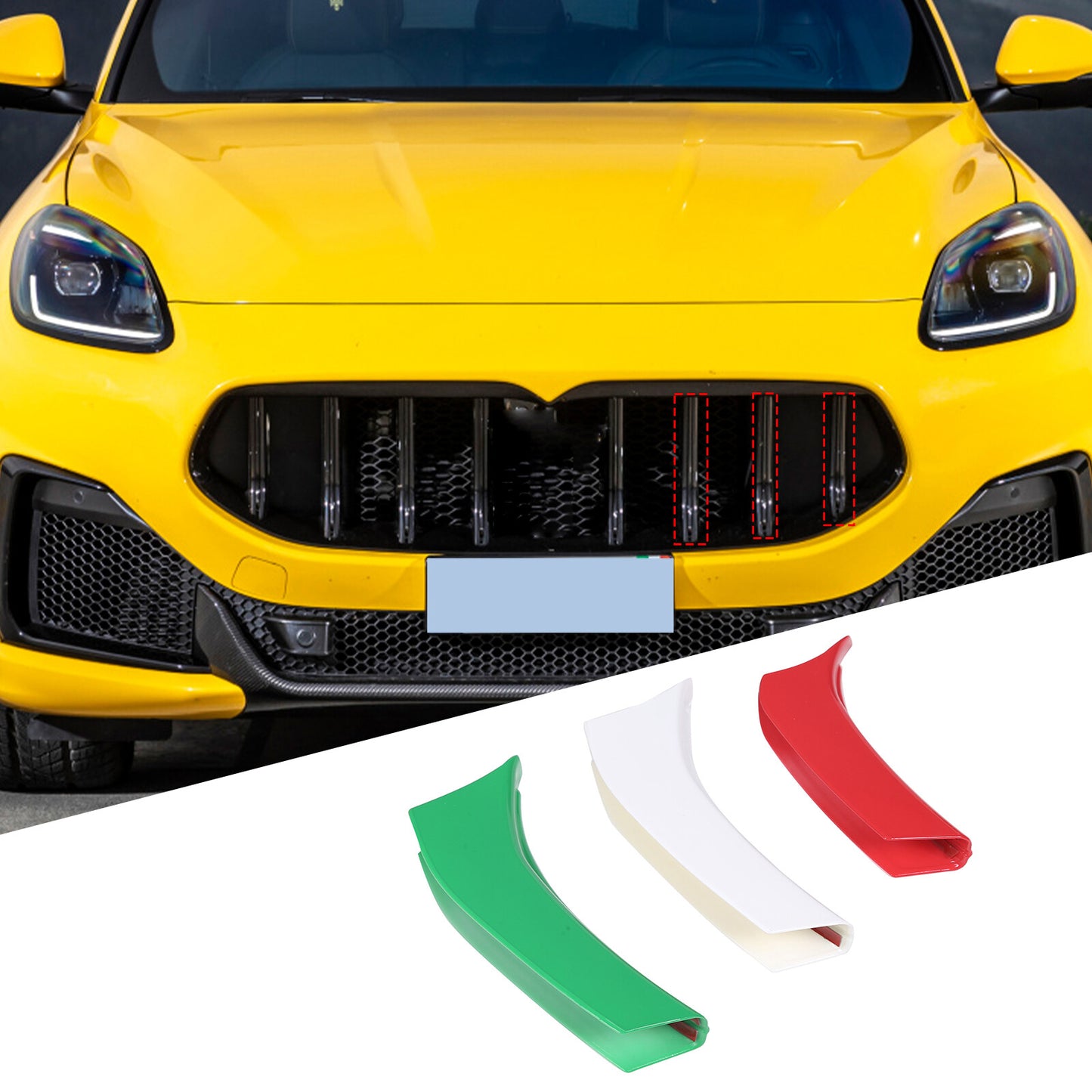 ABS smoked black taillight covers suitable for Mercedes-Benz G-Class 2019-2022.