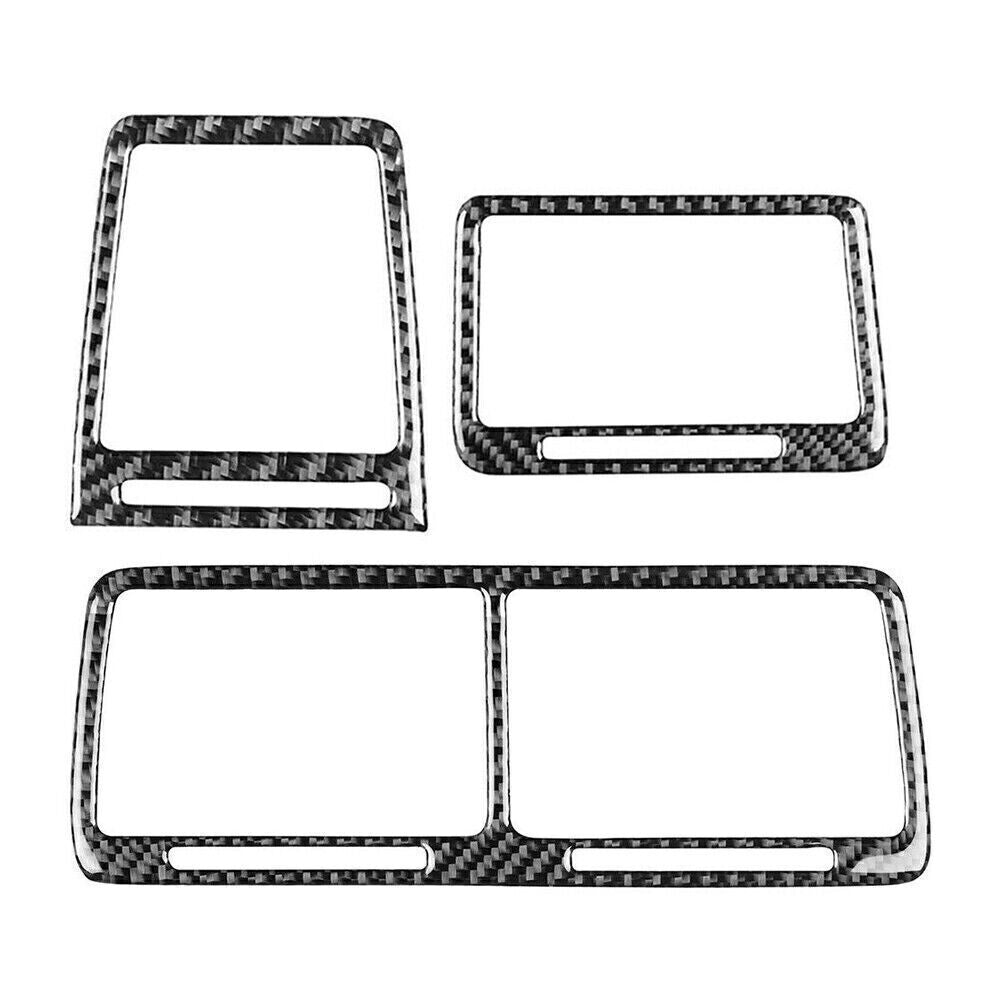 Interior Air Vent Outlet Cover Trim Carbon Fiber for Dodge for Challenger 2008-2014