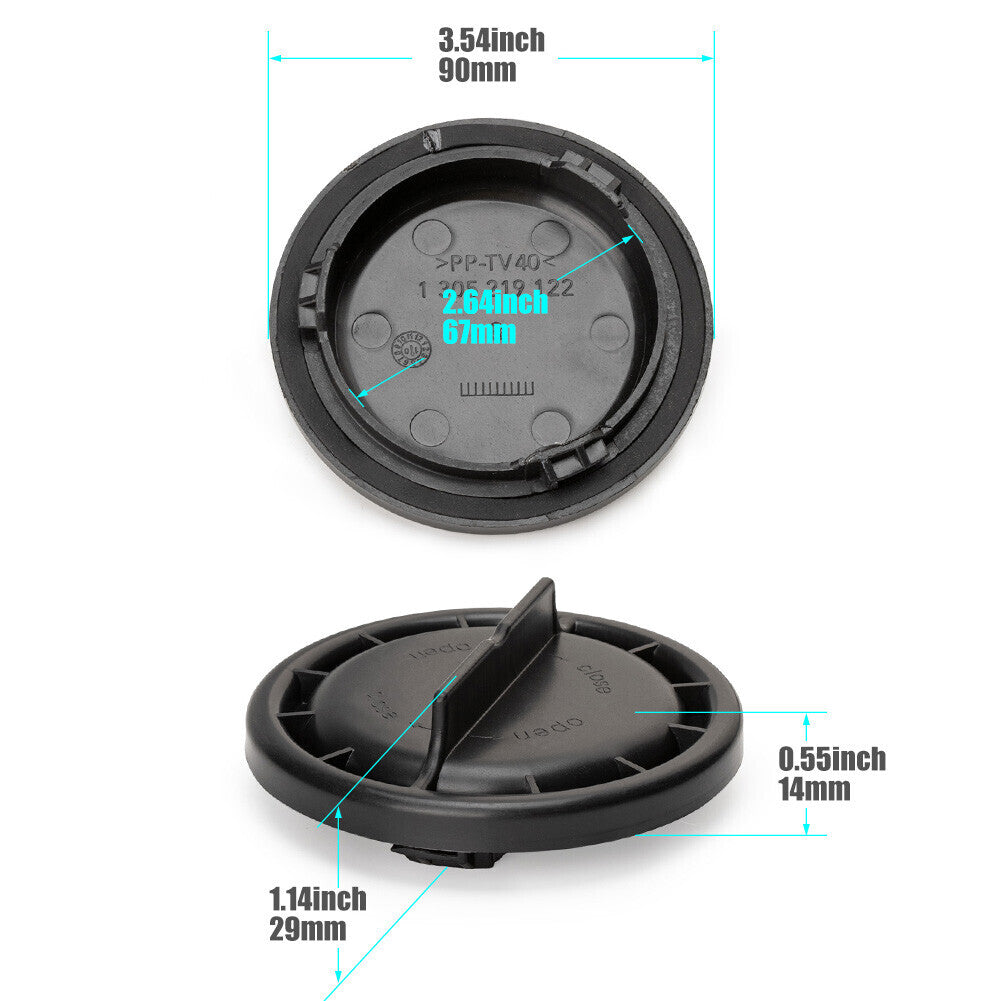 for Benz W204/W171/W212 Headlight Dust Cover Plastic 1305219122 3.54 Cap Cover