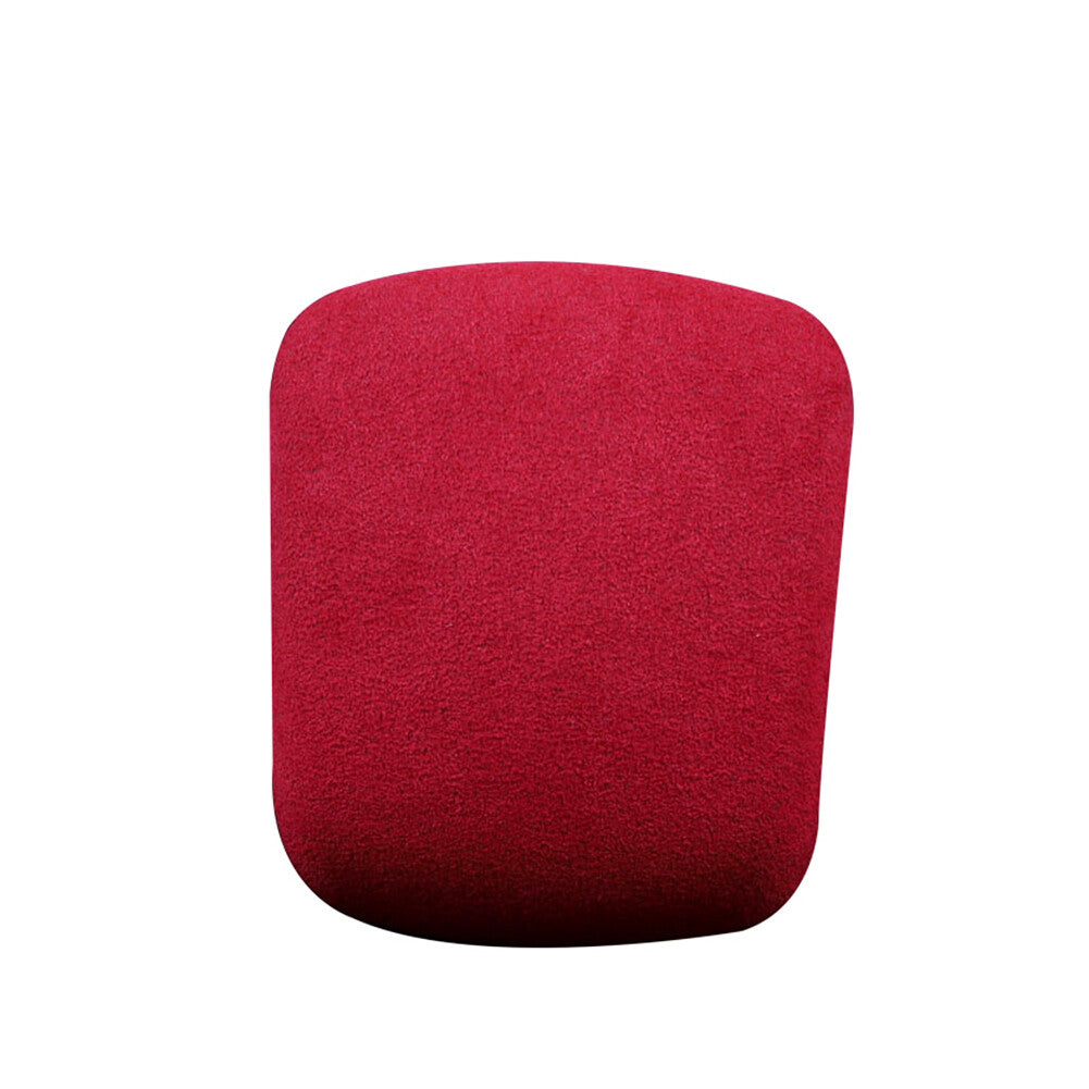 Red suede shift button trim for Mercedes-Benz GLB 2020-2022