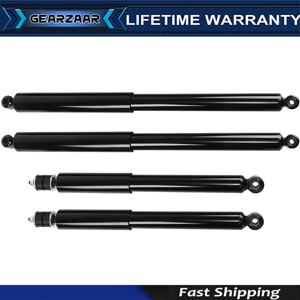 4x Front Rear Shock Absorbers Assembly Kit for Ford F250 F350 Super Duty 4WD