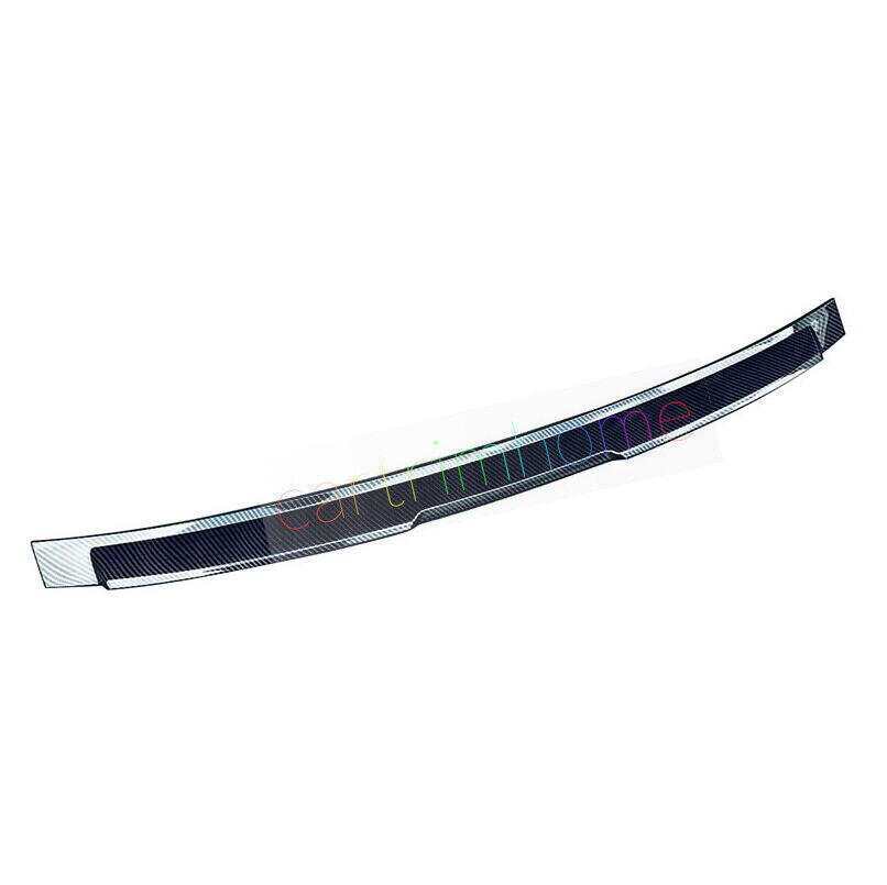 for Toyota Prius 2023 2024 Carbon Fiber ABS Rear Trunk Spoiler Tail Wing Lip New