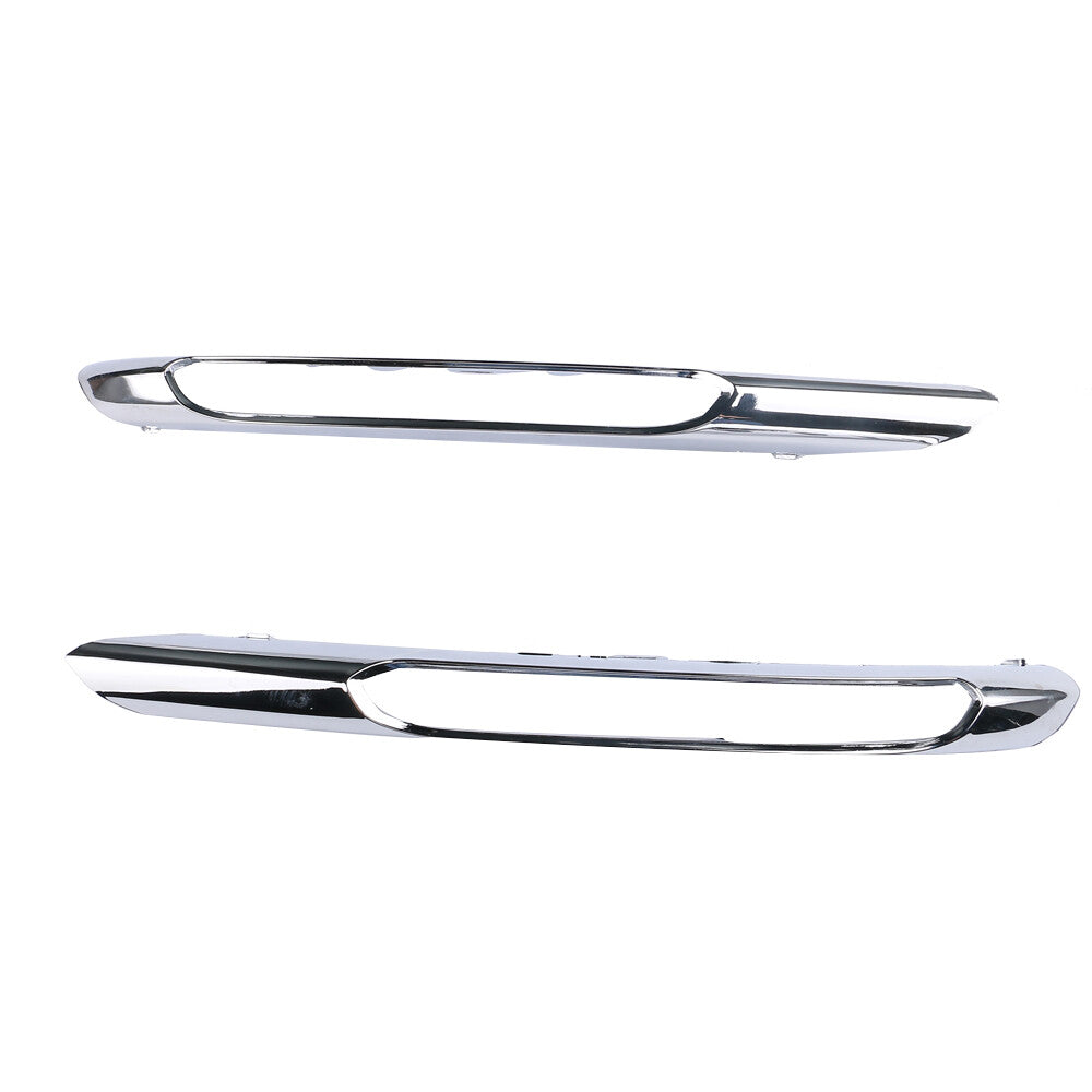 for Mercedes for Benz E CLASS W212 2009-2012 PAIR Front Bumper Fog Light Grille Trim