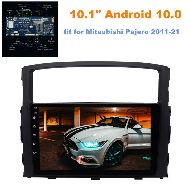 10.1 Android 10.0 Car Wifi GPS Radio Carplay fit for Mitsubishi Pajero 2011-21