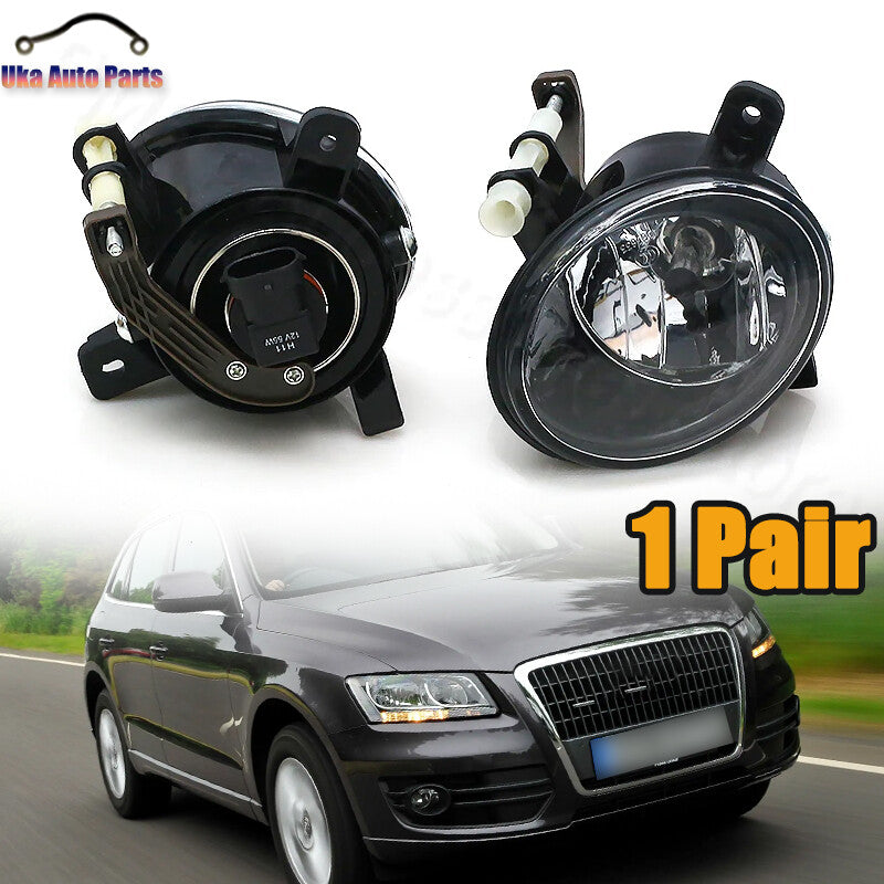 2pcs Front Bumper Fog Light Fog Lamp Driving Light for Audi A4 A6 Q5 2009-2015