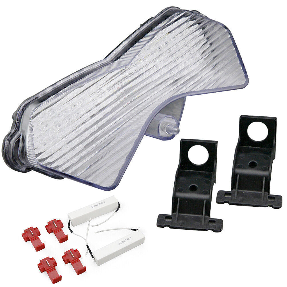 1x LED Taillight Brake Lamp Clear for Kawasaki ZX-6R 2003-2004