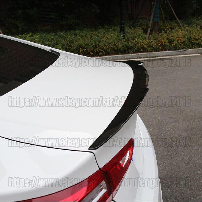 for Chevrolet Malibu 2016-2021 Glossy Black Car Rear Tail Trunk Spoiler Wing Lip