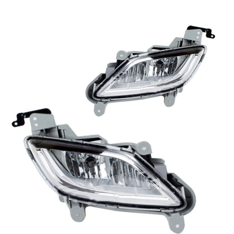 Pair Front bumper fog light headlight for Hyundai for Veloster 2011 2012 2013-2017
