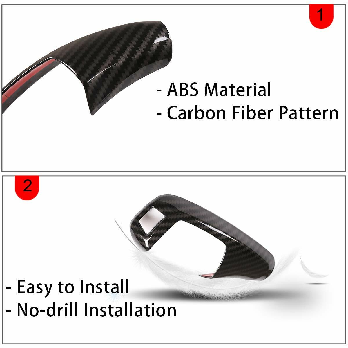 Silver ABS center console cupholder frame trim for Mercedes-Benz C-Class W204 2008-2014