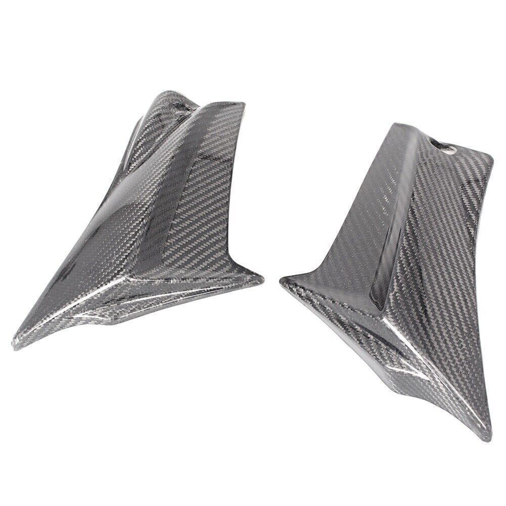 for Suzuki GSXR600 750 2011-2013 2012 K11 Black Carbon Fiber Tank Side Fairings