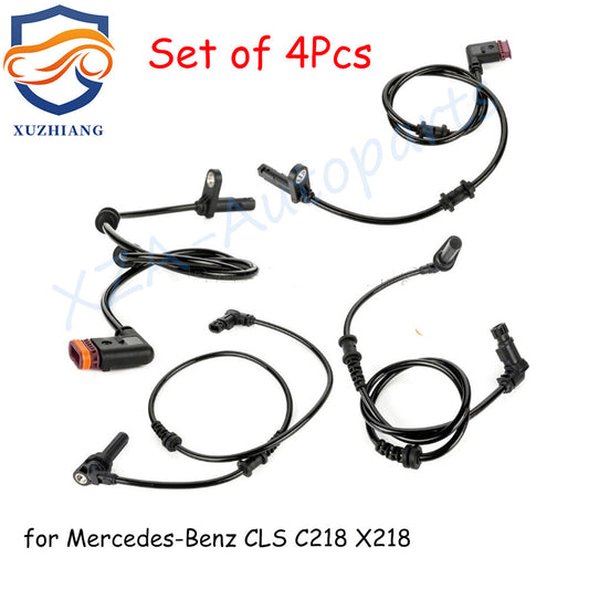 2125400117 2125400217 2125402117 4x ABS sensor kit for Mercedes-Benz E-Class 212